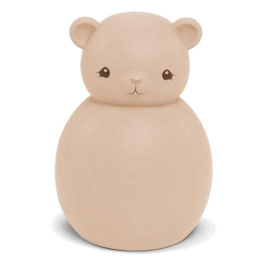 Veilleuse Ourson en silicone | Rose poudré