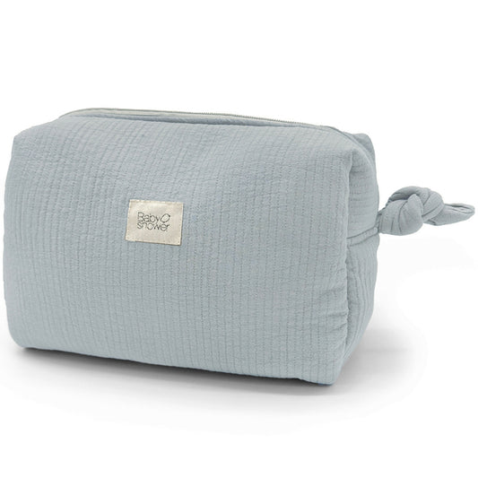 Trousse de toilette bleue - Baby Shower