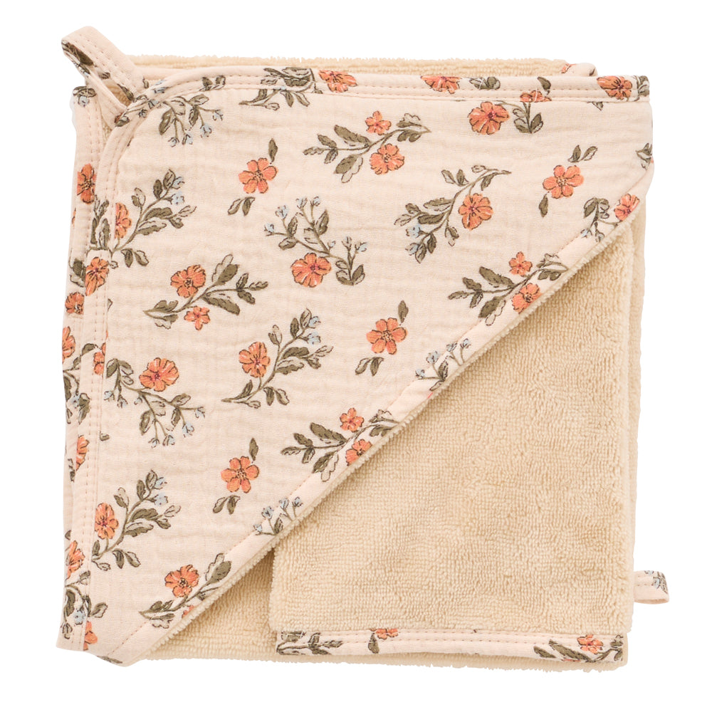 Cape de bain bambou + gant – Secret Cottage