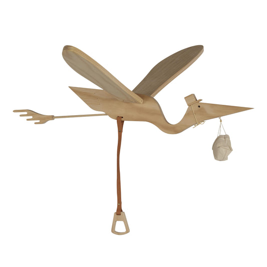 Mobile en bois - Pélican