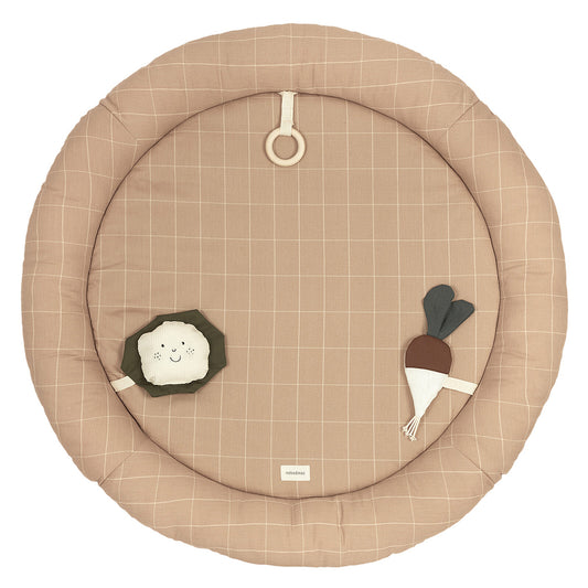 Tapis d'Eveil Sensoriel Playground - Veggies