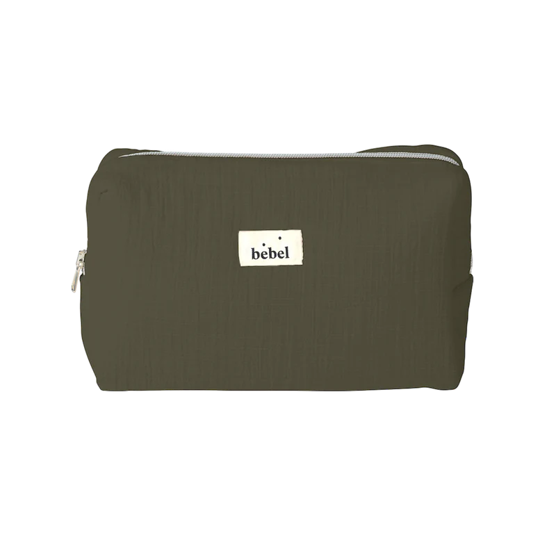 Trousse de toilette Grand modèle kaki - Bebel