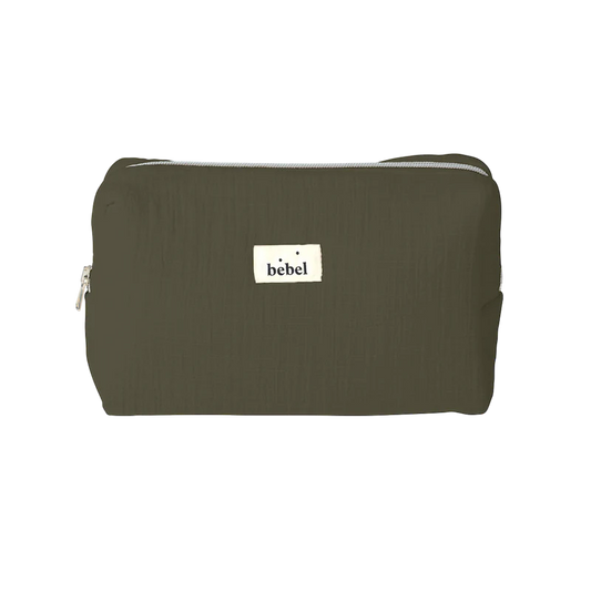 Trousse de toilette Grand modèle kaki - Bebel