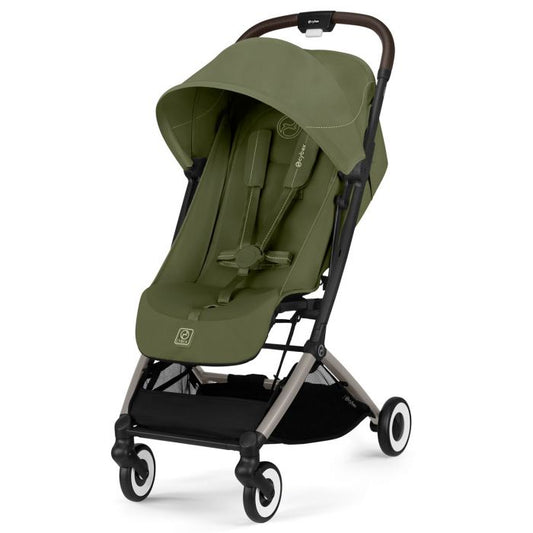 Poussette Orfeo Taupe / Moss Green