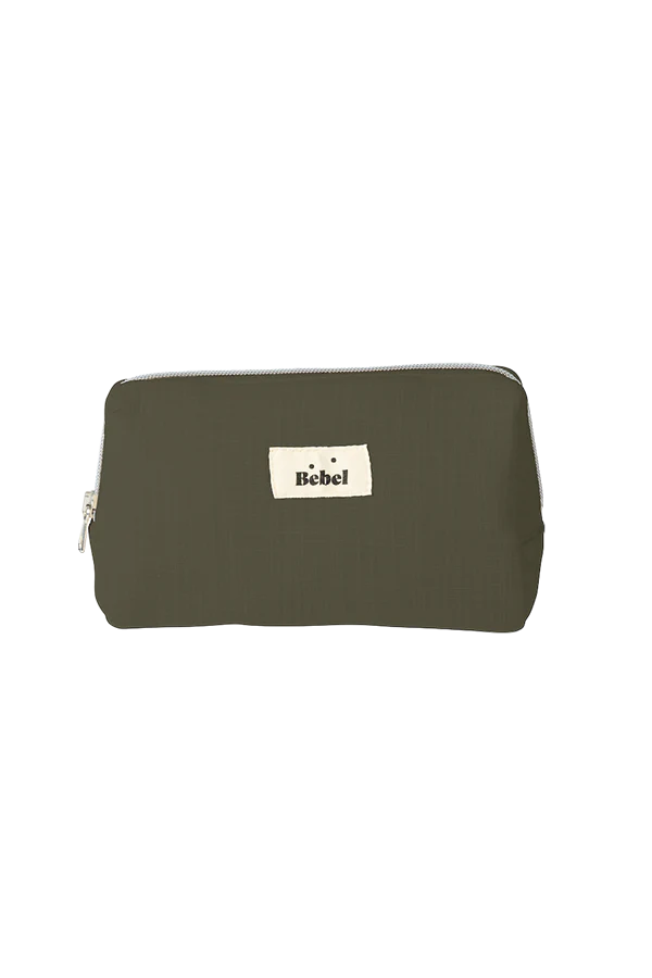 Mini trousse lin kaki - Bebel