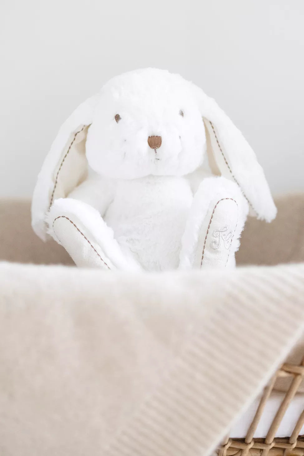 Augustin lapin Ecru 25cm - TC