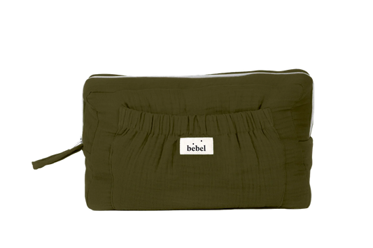 Trousse de toilette Comme un bonbon kaki - Bebel