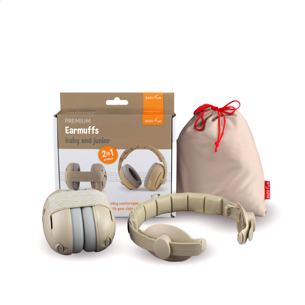 Casque antibruit évolutif – beige
