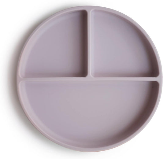 Assiette silicone à compartiments - Mushie