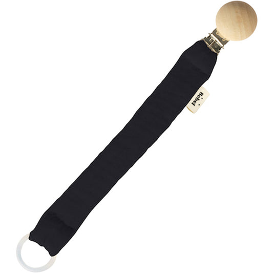 Attache tétine noir - Bebel