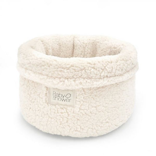 Panier de rangement Moyen Bouclette Ecru