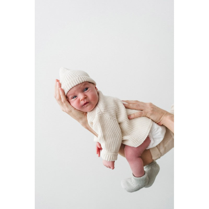 Gilet bebe canale ivory t1