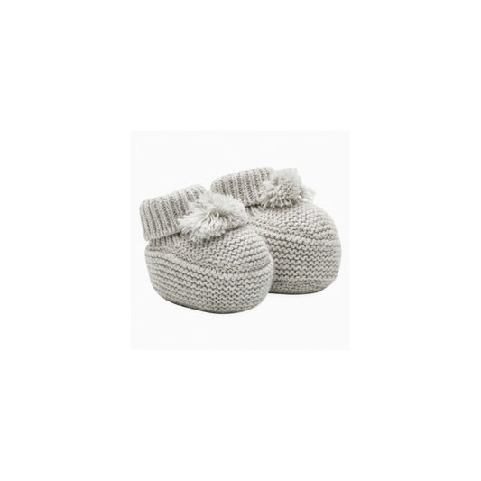 Chaussons maille gris - Tartine et Chocolat