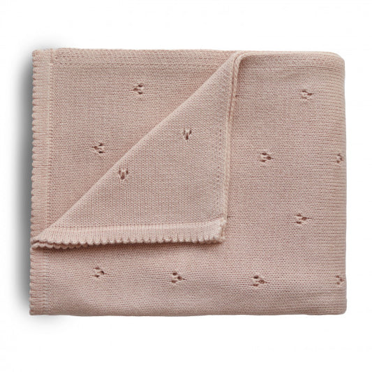 Couverture Pointelle - Mushie