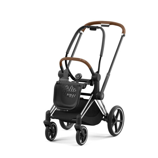 Chassis Priam chrome détails marron
