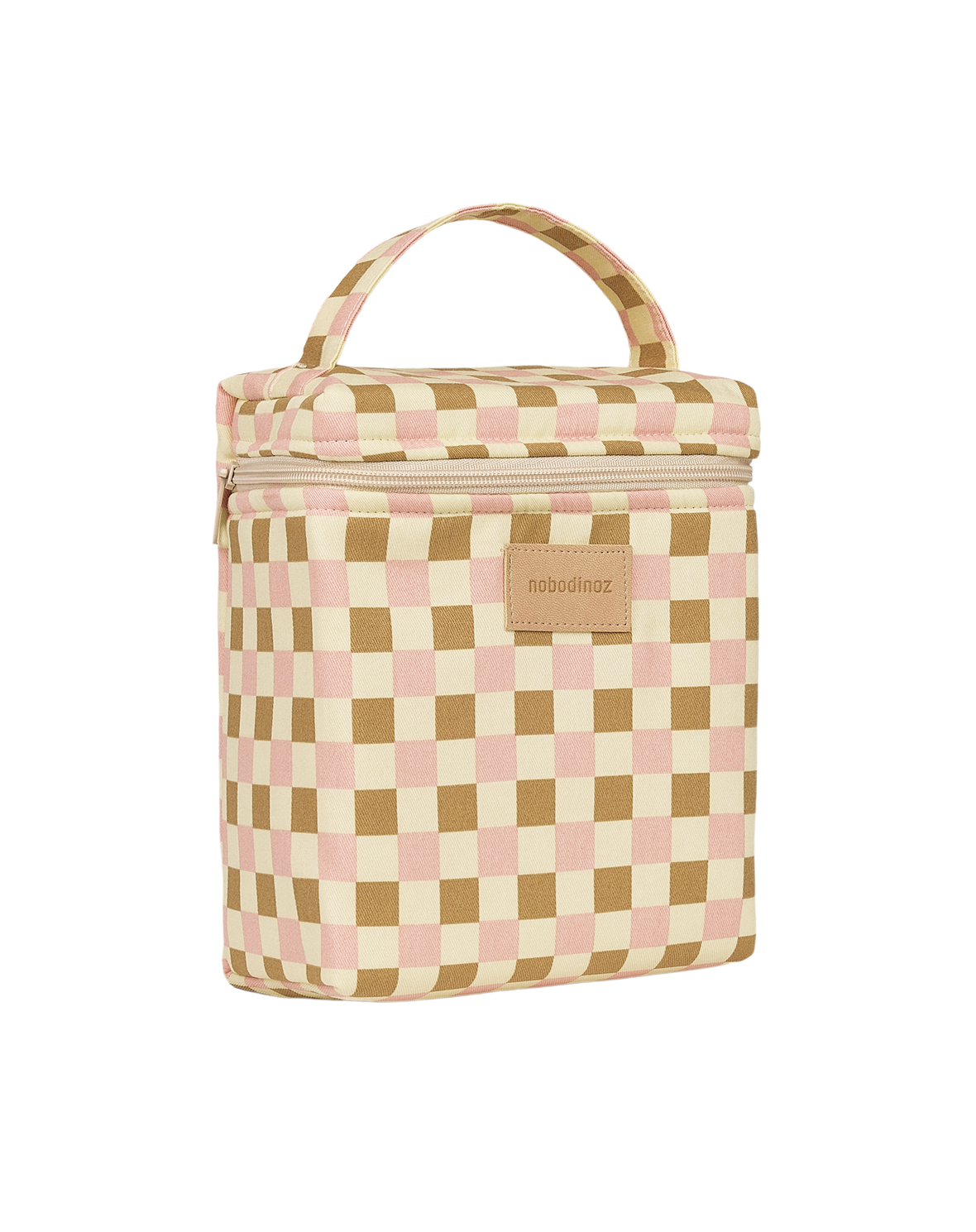 Sac isotherme pour biberon et déjeuner Hyde Park yellow pink mosaic