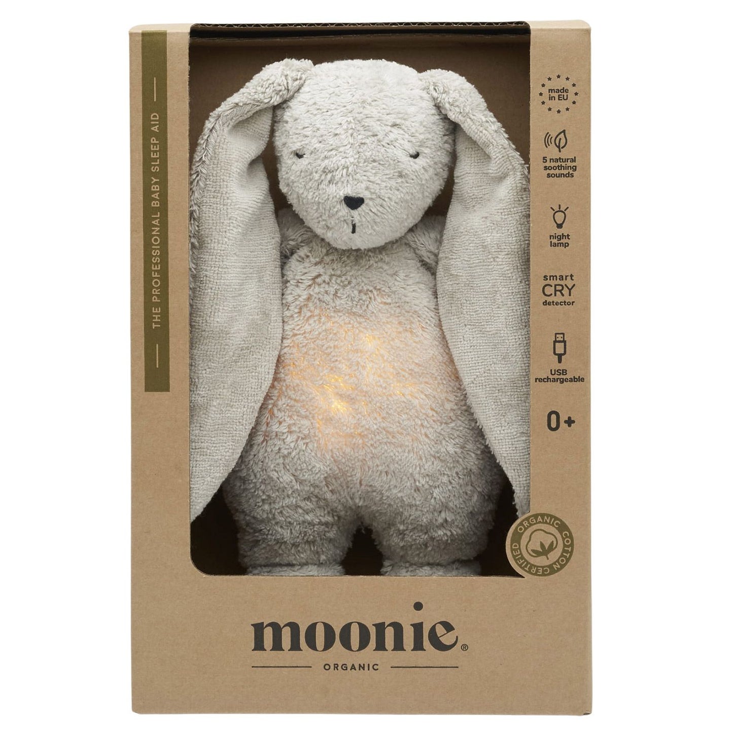Moonie lapin gris
