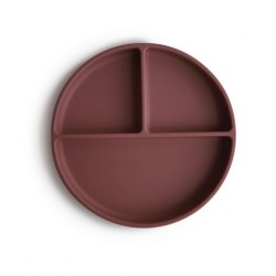Assiette silicone Woodchuck - Mushie