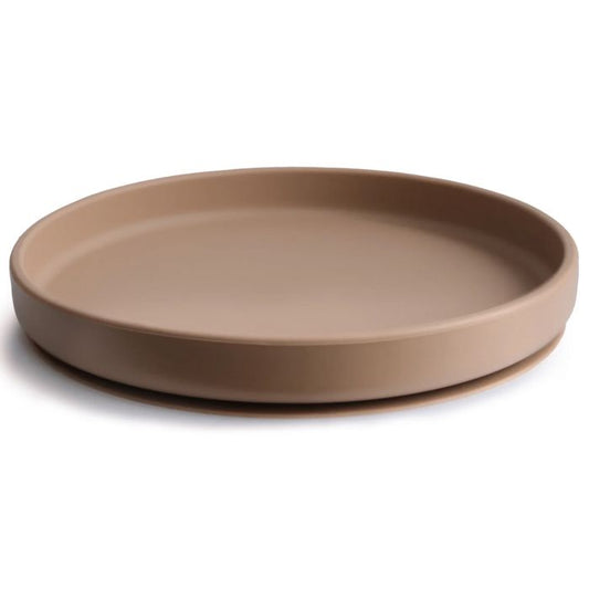 Assiette silicone natural - Mushie