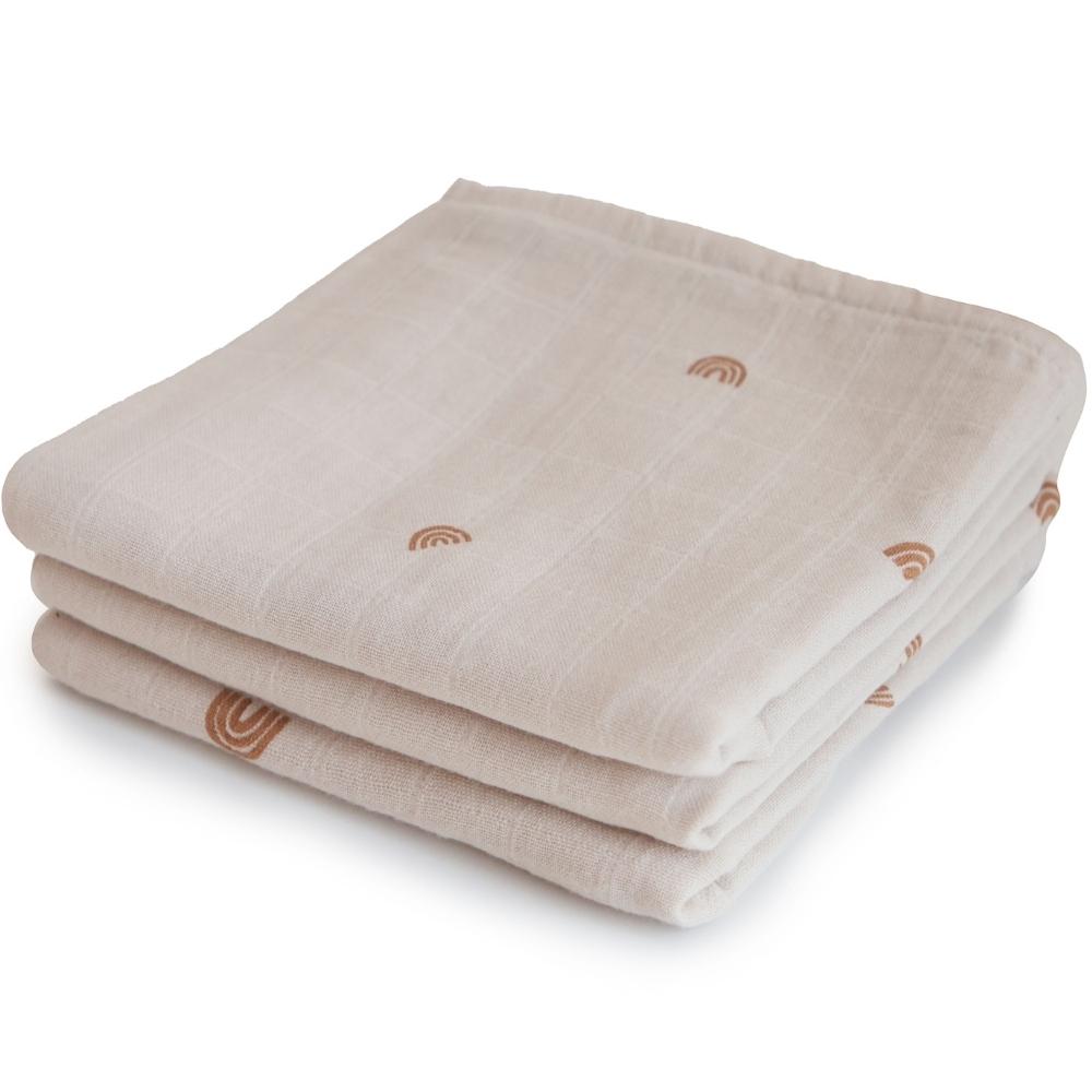 Lot 3 langes Rainbow - Mushie