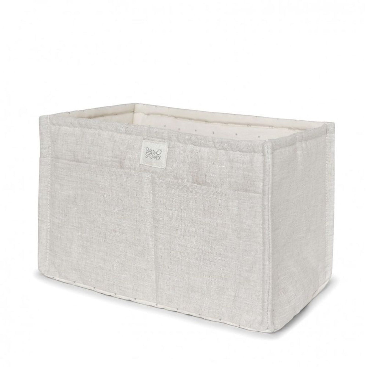 panier de rangement lin - baby shower