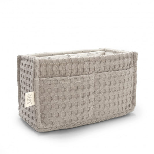 Panier rangement nappies gofre latte