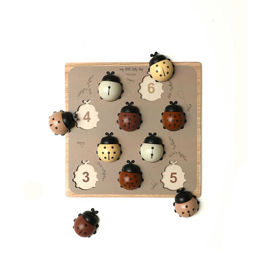 Puzzle en bois Coccinelle - Mr Ertha