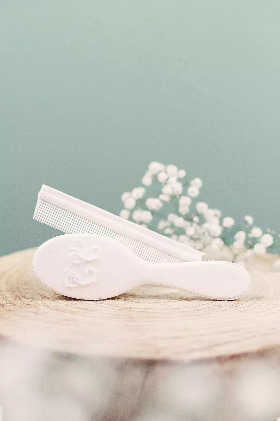 Tartine et Chocolat set brosse et peigne Monogramme