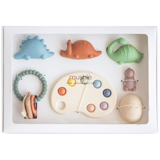 Coffret jeux d'éveil Dino - mushie
