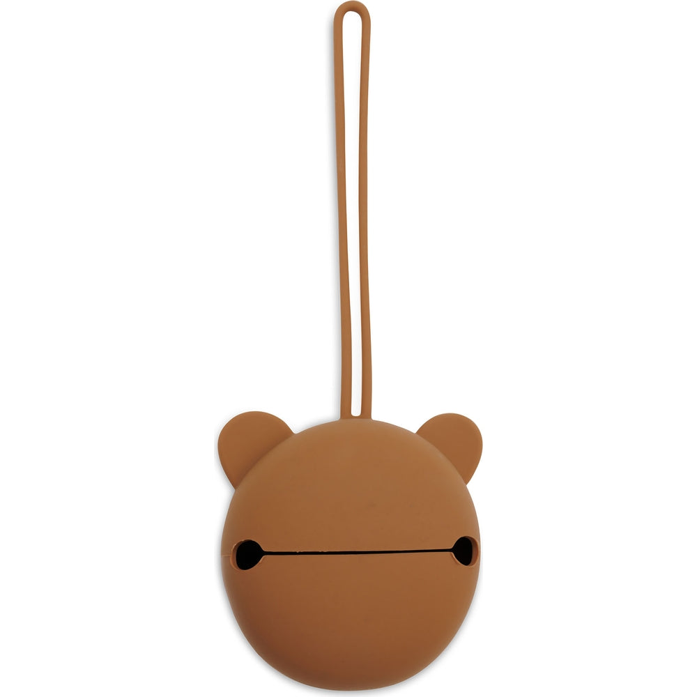 Range sucette en silicone Caramel