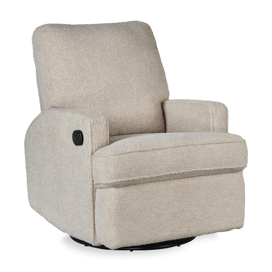Swivel & Gliding Electric Recliner - Teddy Taupe