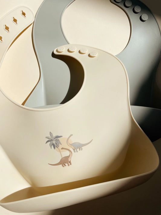 Lot 2 bavoirs silicone - Konges