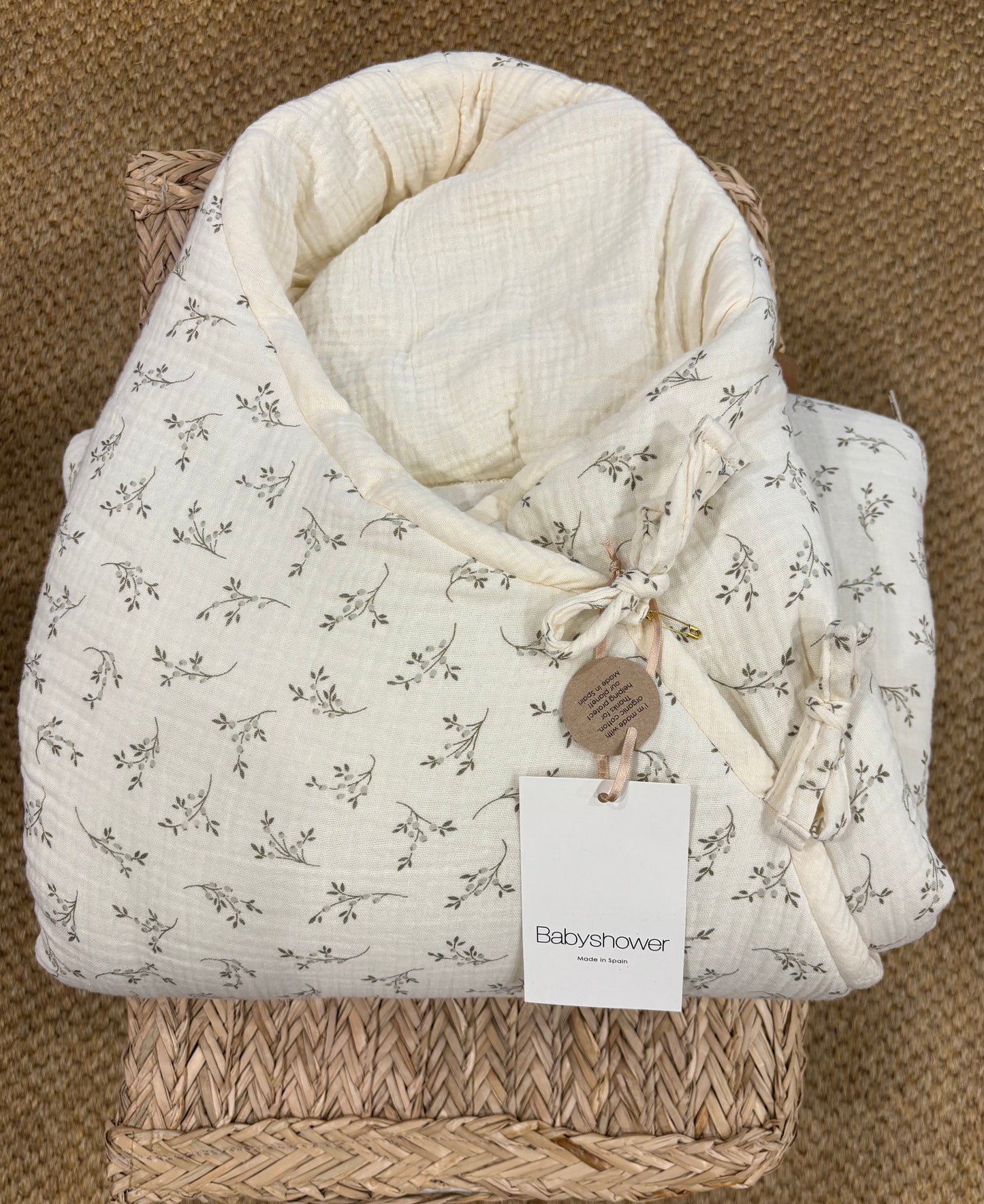 Nid d’ange olive - Baby Shower