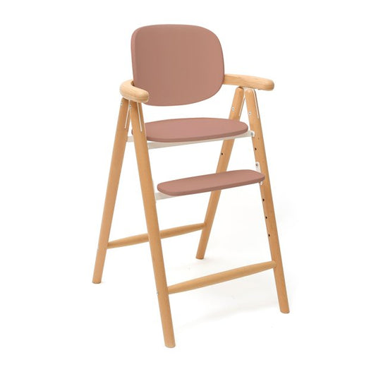 Chaise Haute évolutive Bois de rose - Charlie Crane