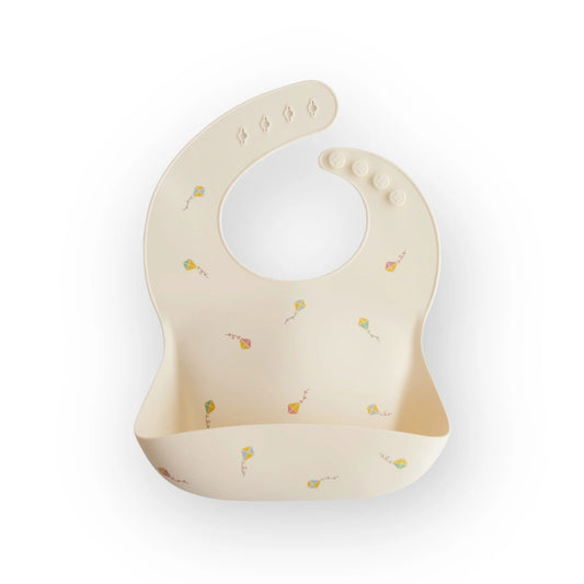 Bavoir silicone Cerf-volant