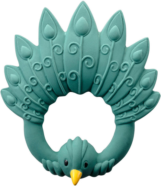 Anneau de dentition Paon