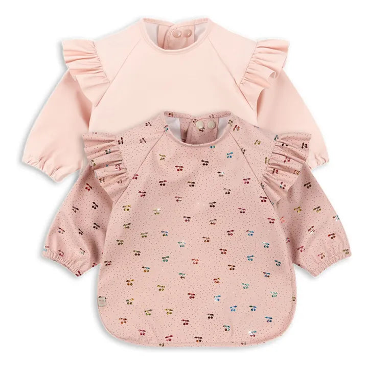 Lot de 2 bavoirs à manches - Konges