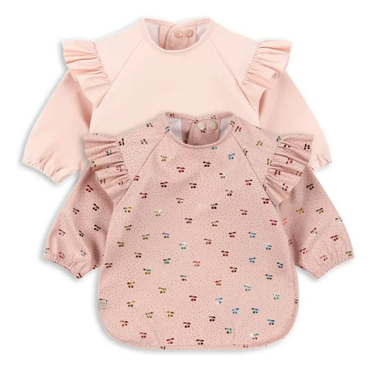 Lot de 2 bavoirs à manches - Konges