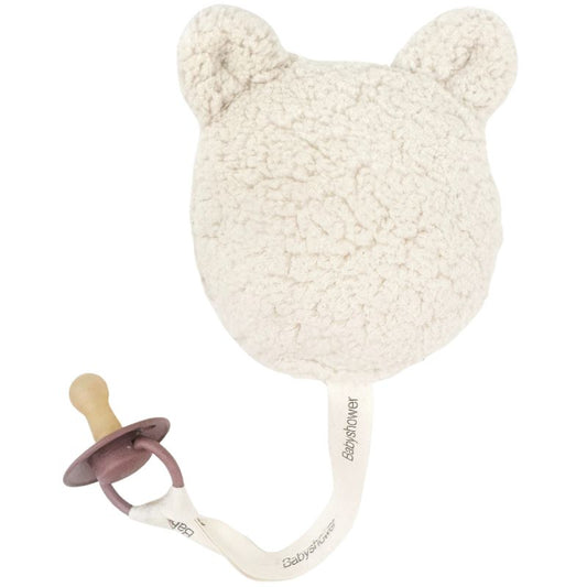 Doudou attache sucette Teddy Mouton