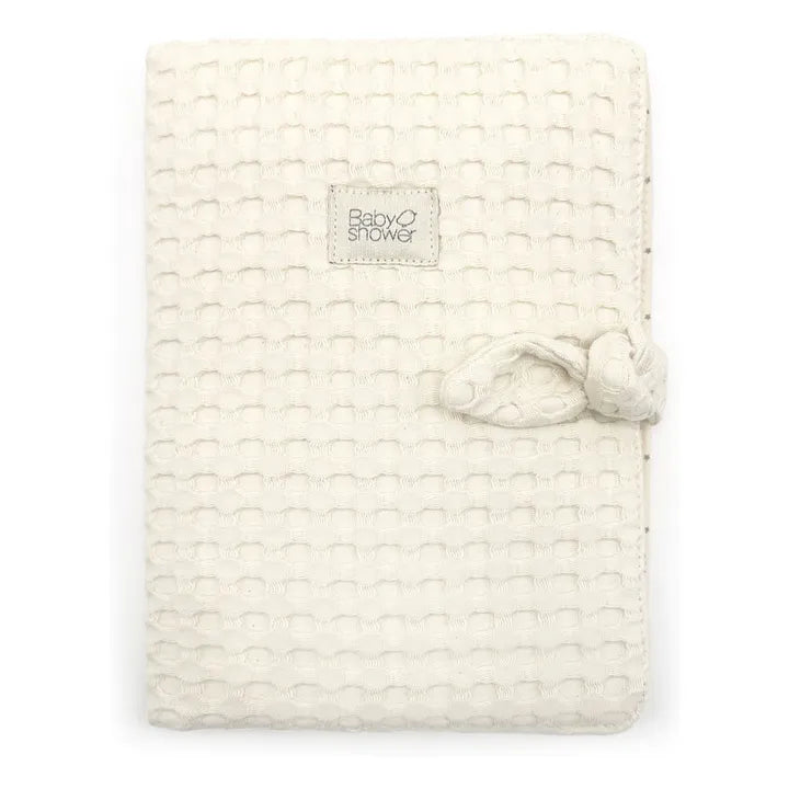 Protège carnet de santé Vanille -  Baby Shower