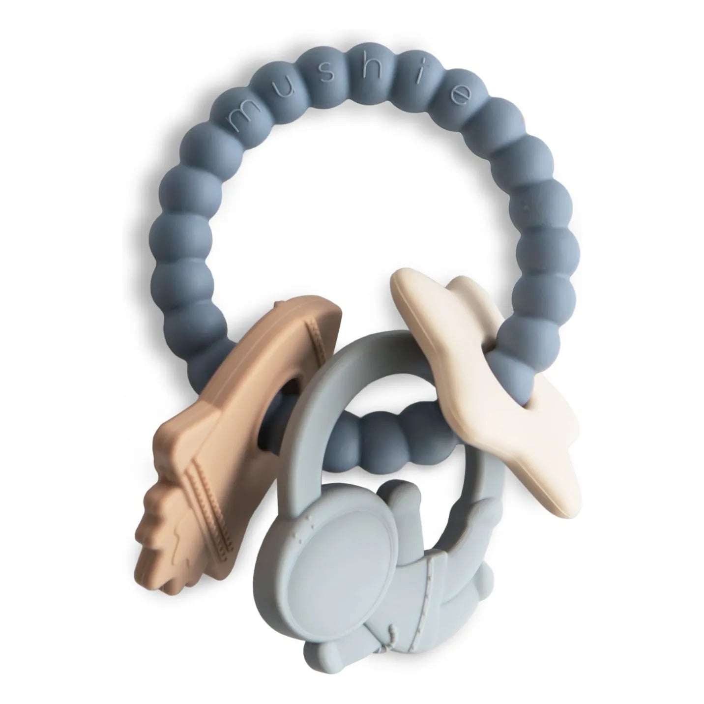 Mushie  Anneau de dentition Espace | Bleu