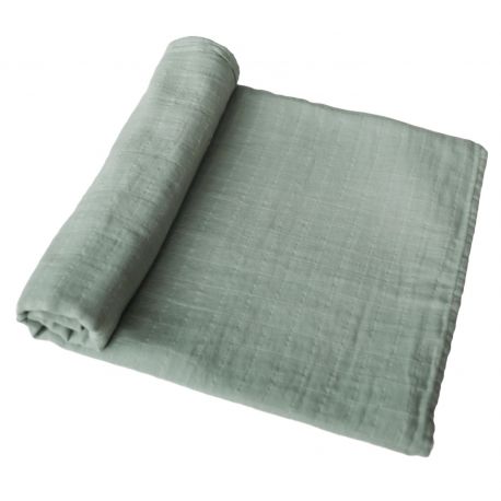Lange 120x120cm Sage - Mushie