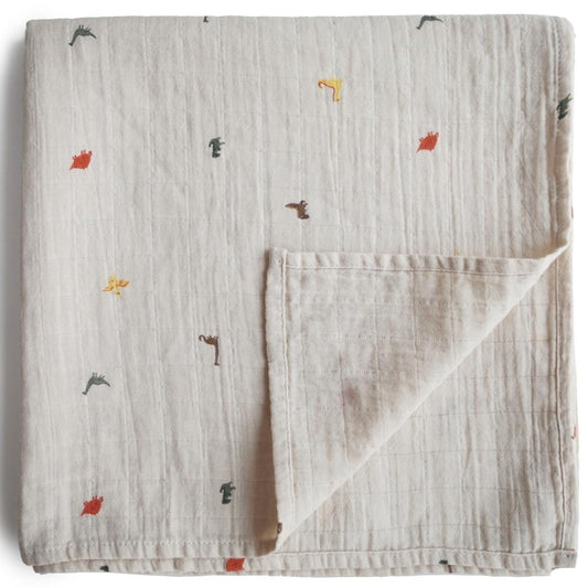 Lange 120x120cm Dino - Mushie