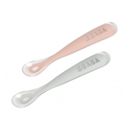 Lot de 2 cuillères silicone - Beaba