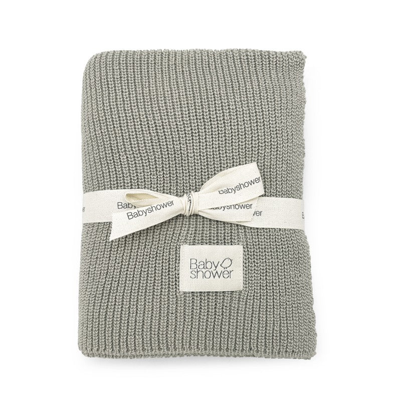 Couverture tricot canale dune