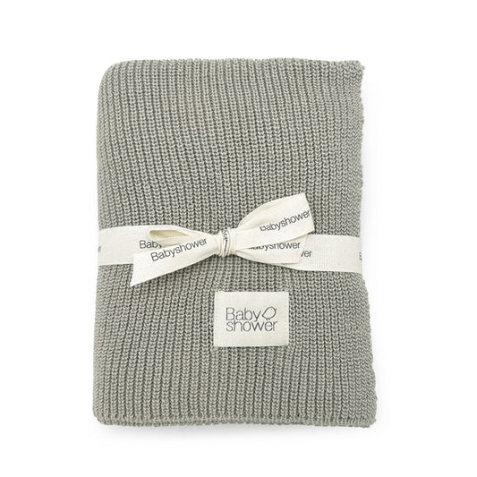 Couverture tricot canale dune