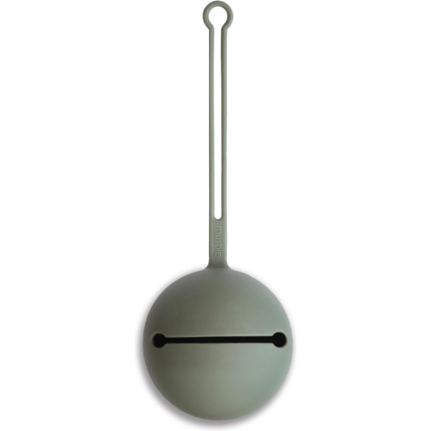 Boite à sucette silicone - verte