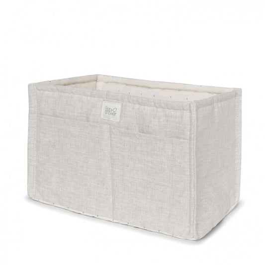 panier de rangement lin - baby shower