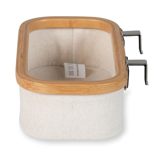 Panier Suspendu Table à Langer - Lingettes - Beige-Naturel