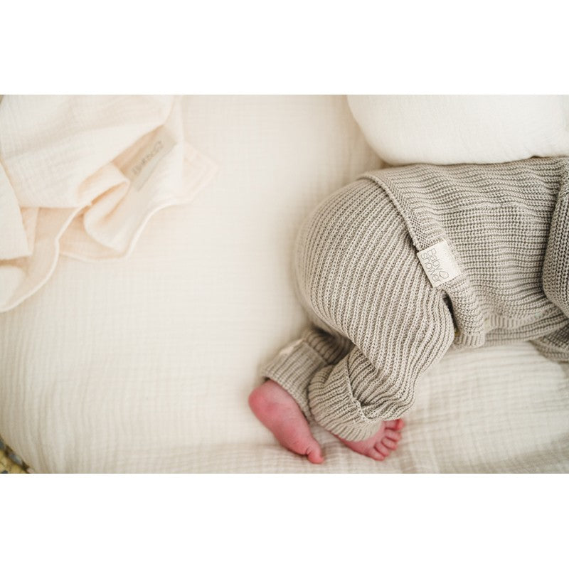 Pantalon bebe canale ivory t1